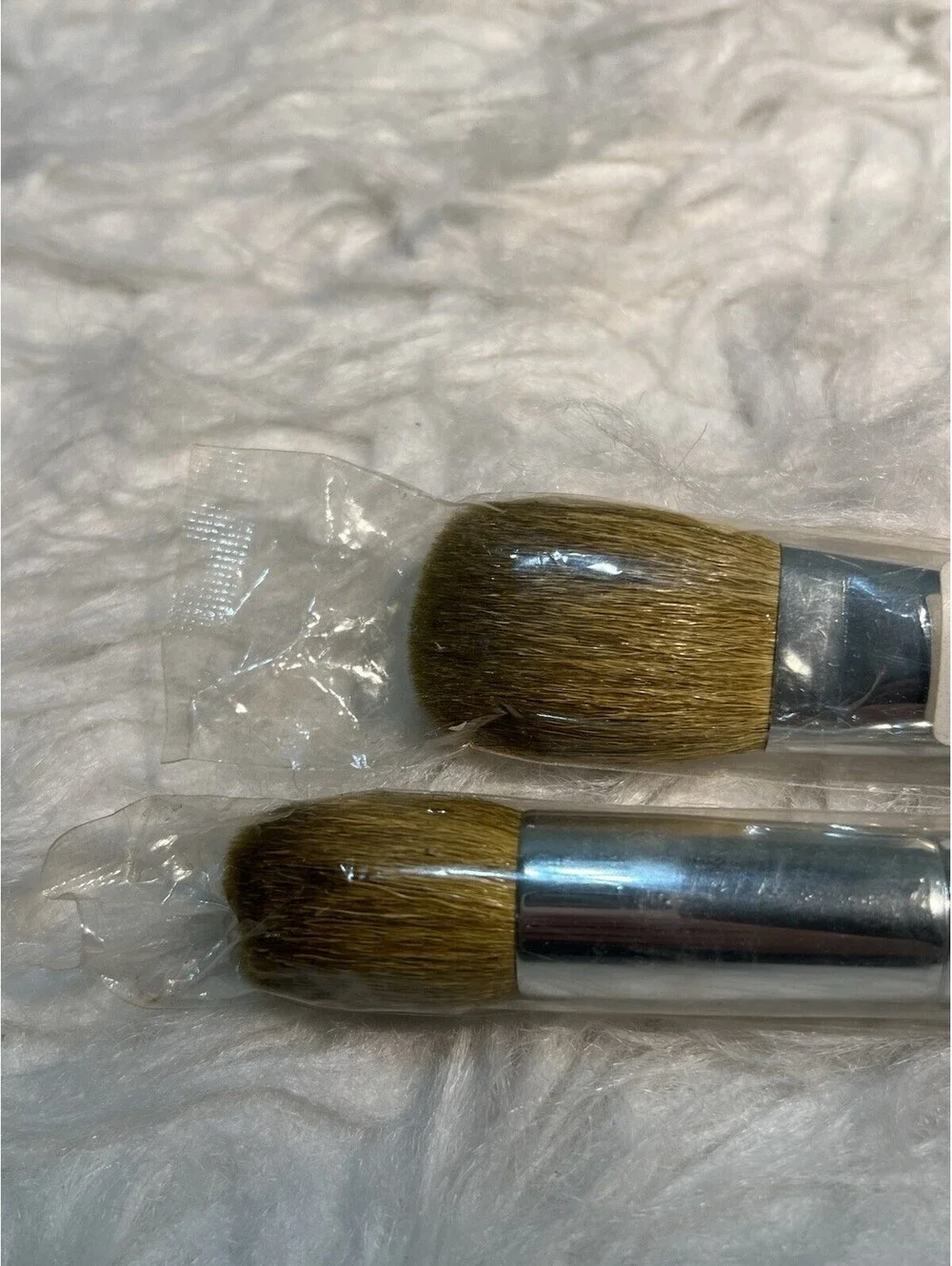2 i.d. Bare Escentuals bareMinerals FULL FLAWLESS FACE Brush-NEW